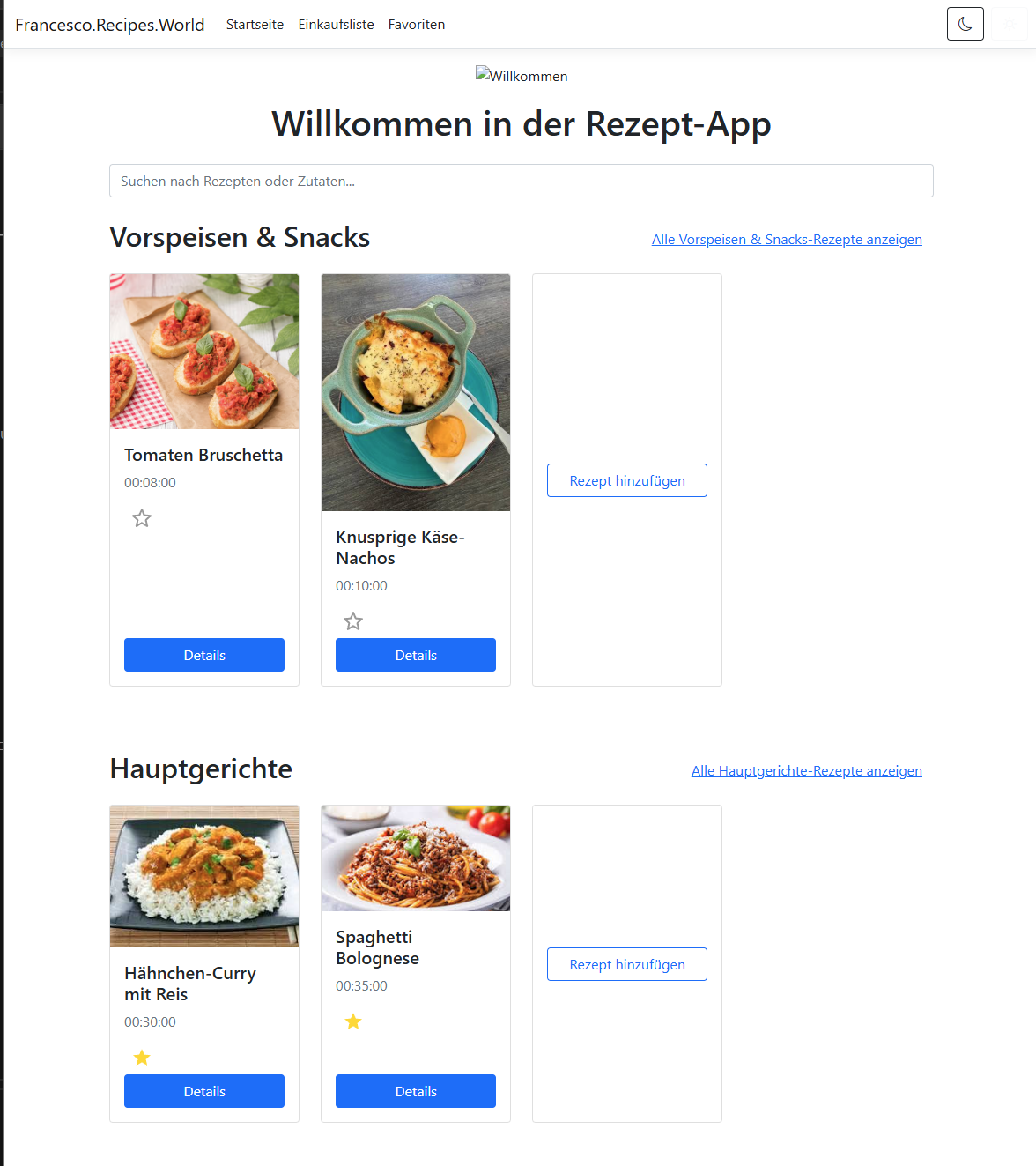 Francesco's Recipes World